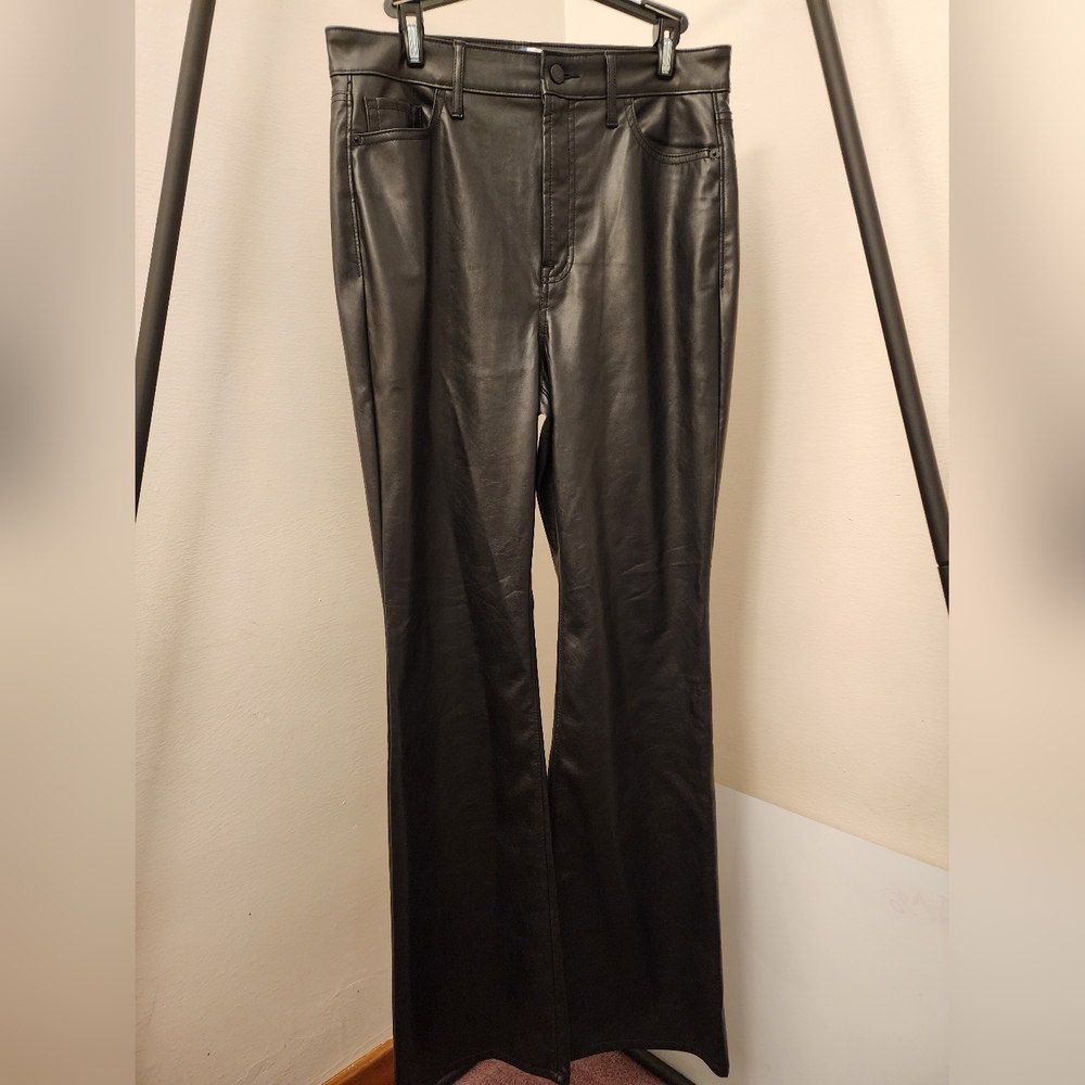 Old Navy Faux Leather Pants size 10